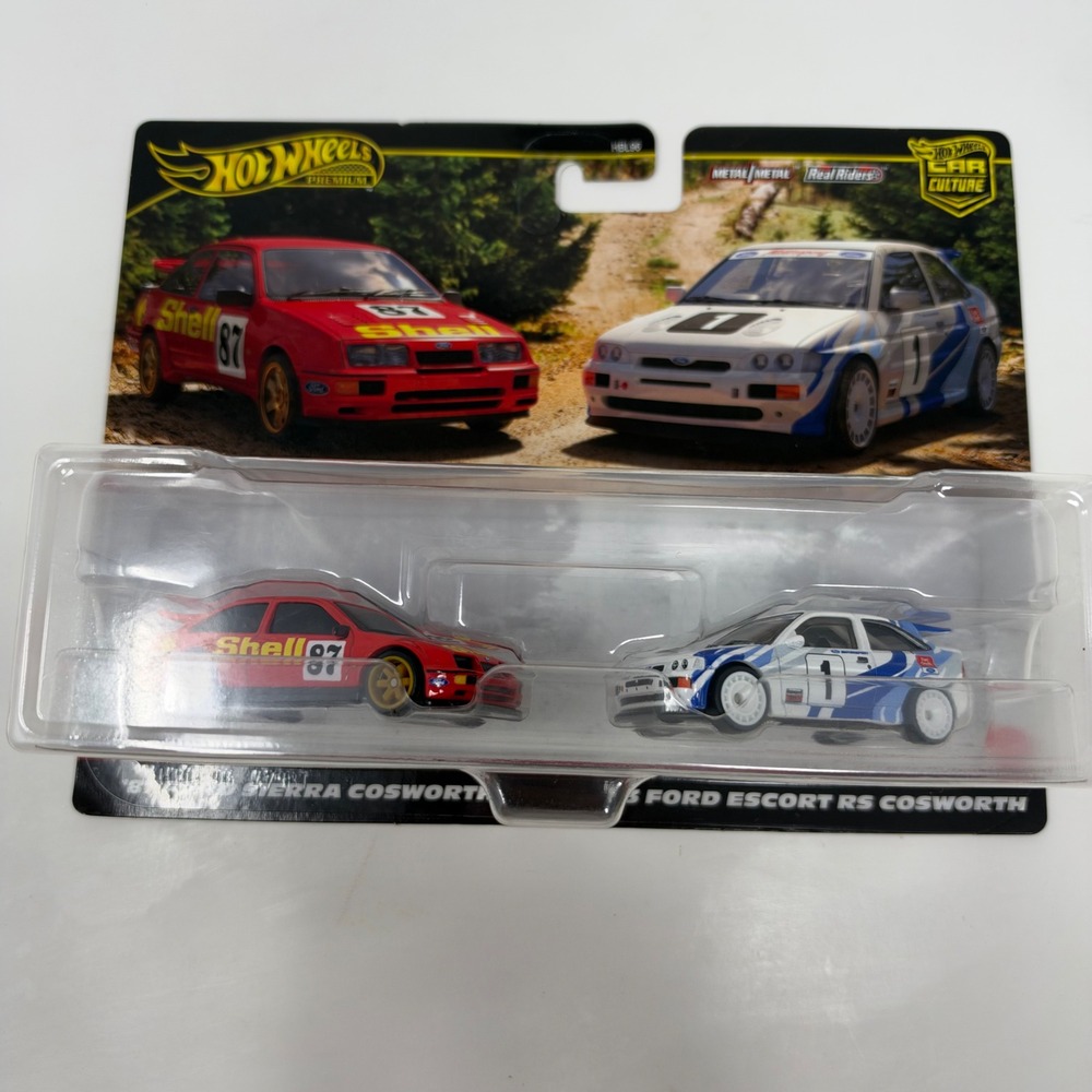 Hot Wheels Premium Car Culture Ford Sierra Cosworth & Escort RS Cosworth 2-Pack